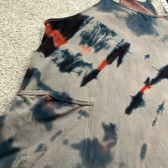 Free People Hot Shot Mini Dress in 🔥 Custom Tie Dye 🔥 - Picture 5 of 10